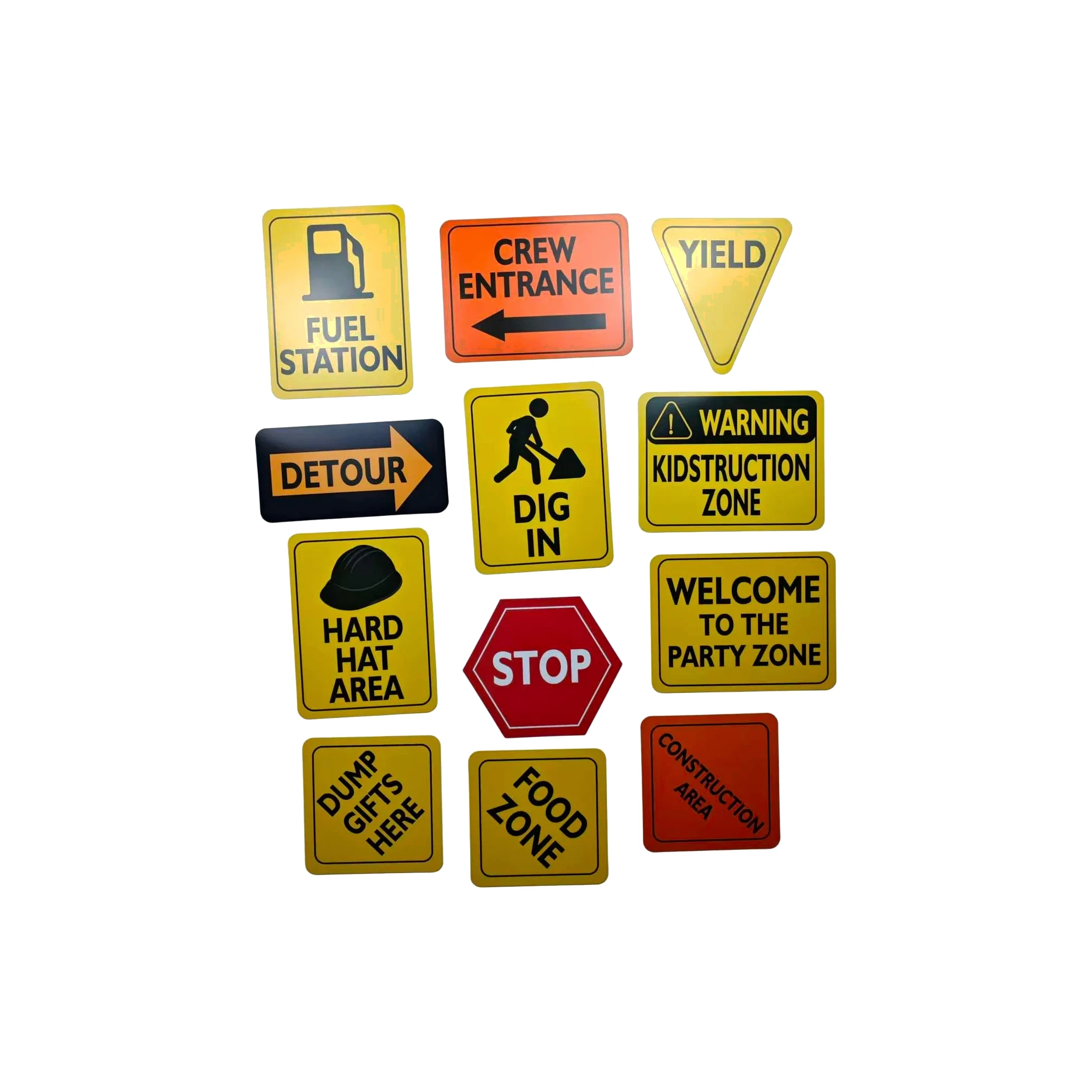 Construction Warning Signs