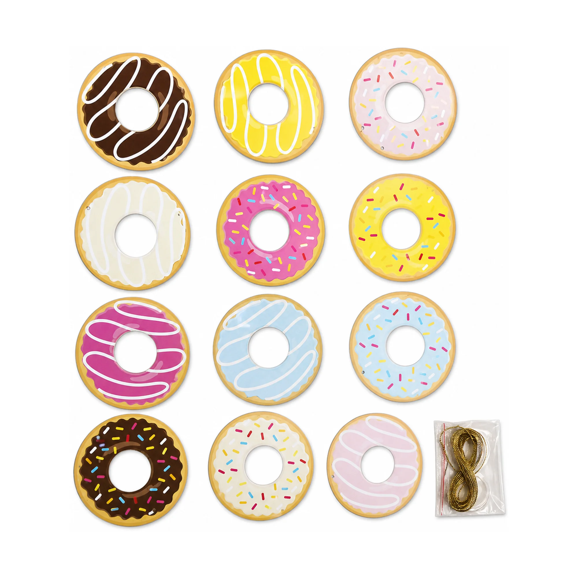 Donut Paper Garland