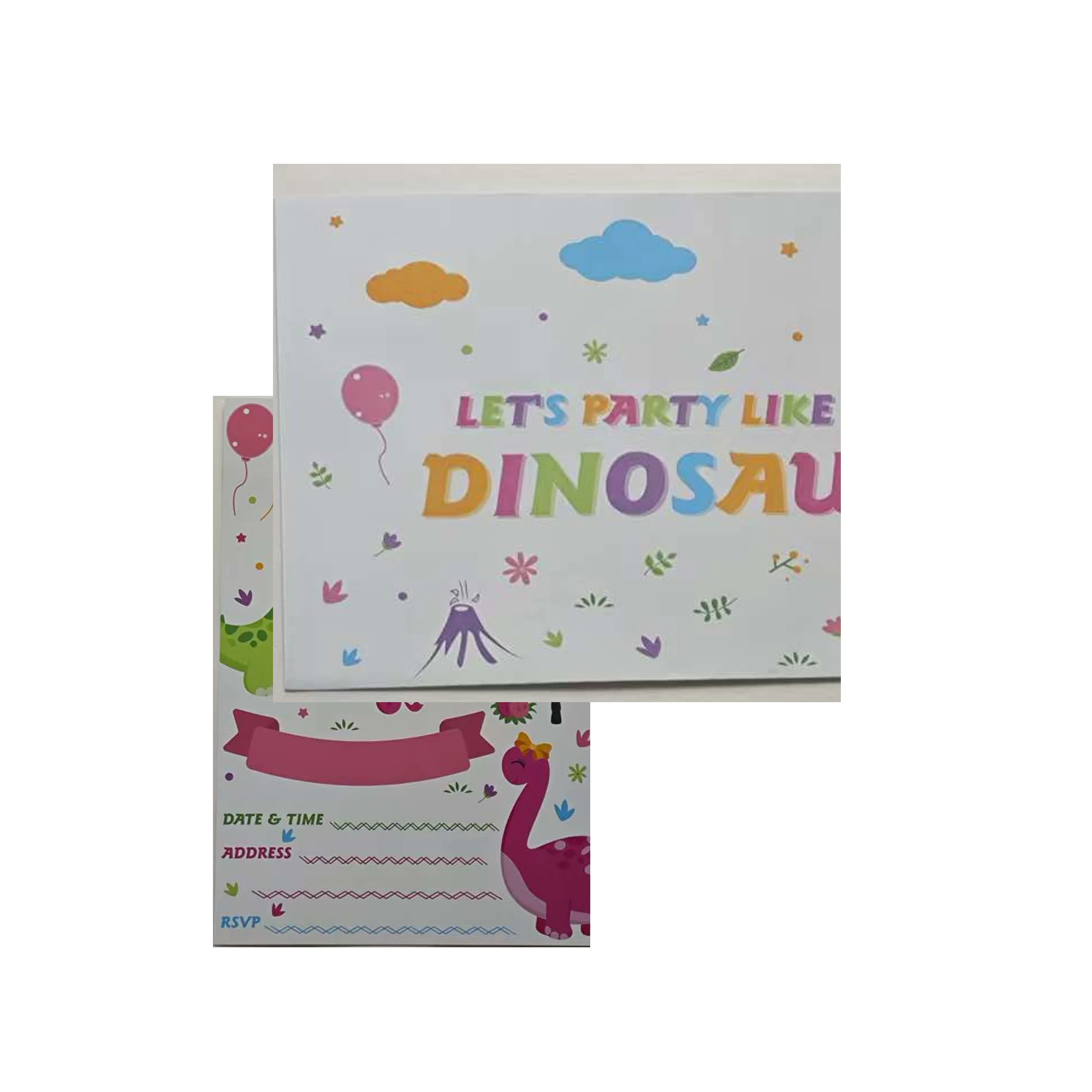 Dinosaur Party Invitation
